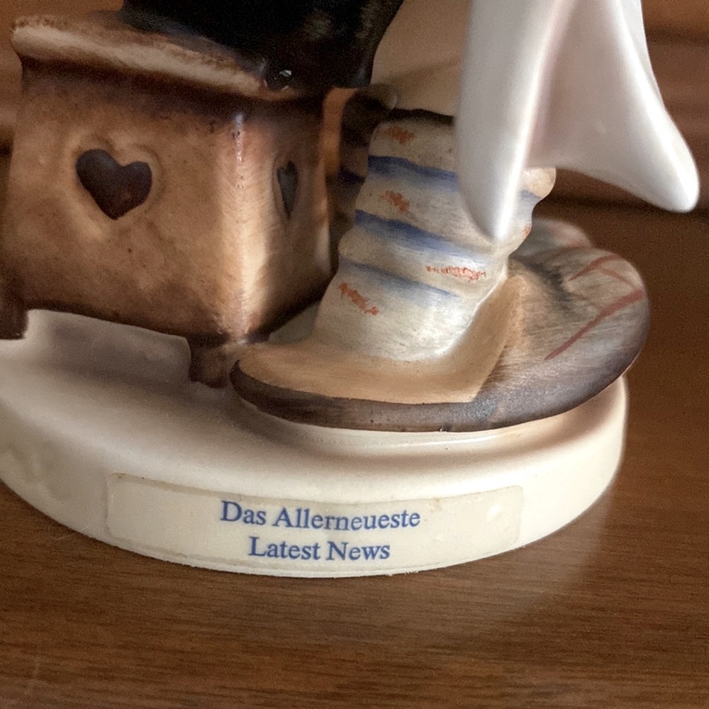 🖤TM6 ‘Latest News’ Hummel Goebel #184 - Picture 6 of 9